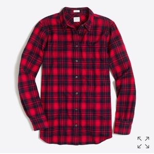 J. Crew Flannel Button Up